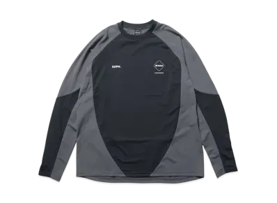 F.C.Real Bristol Stream Line L/S Top "Black"