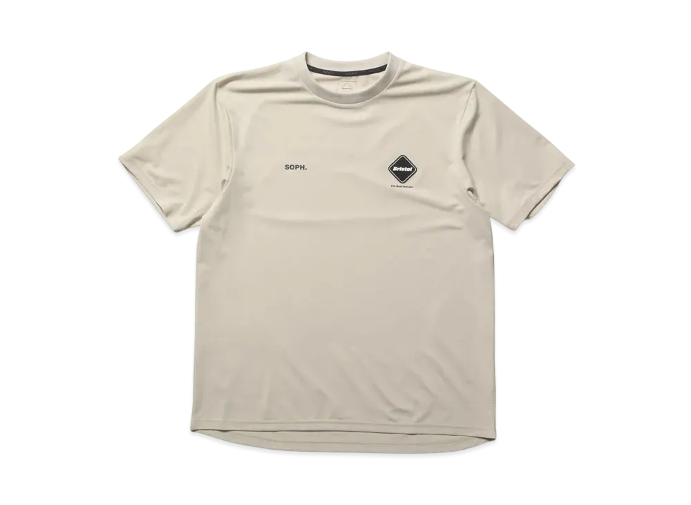 F.C.Real Bristol Authentic Logo S/S Team Top "Beige"