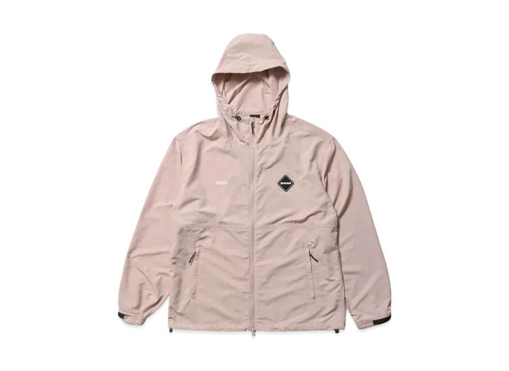 F.C.Real Bristol Supplex Nylon Hooded Blouson "Pink"