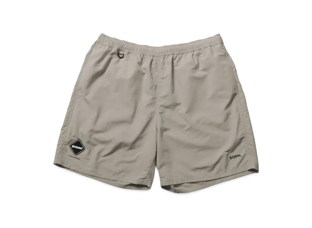 F.C.Real Bristol Supplex Nylon Easy Shorts "Beige"