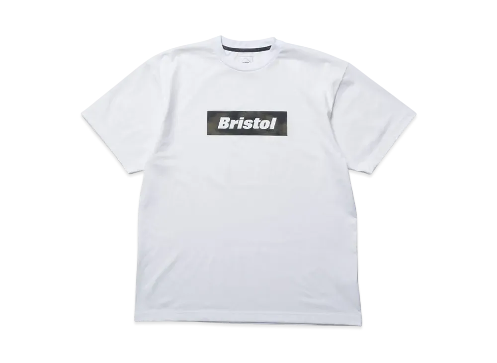 F.C.Real Bristol Speed ​​Camo Box Logo Tee "White"