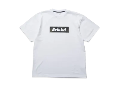 F.C.Real Bristol Speed Camo Box Logo Tee "White"