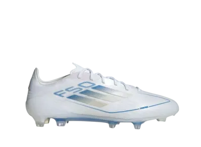 adidas F50 Elite FG Cleats "Cloud White/Pearl Met"