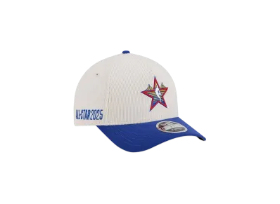 NEW ERA 9Forty M-Crown A-Frame 2025 NBA ALL STAR GAME Corduroy "Chrome White/Blue"