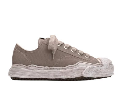 Maison MIHARA YASUHIRO HANK OG Sole Garment Dyed Canvas Low-top Sneaker "Gray"