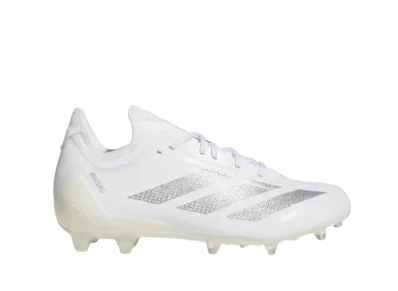 adidas Adizero Electric 1 2 Football Cleats "Cloud White/Silver Metallic"
