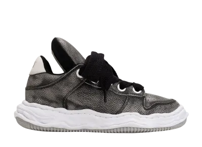 Maison MIHARA YASUHIRO WAYNE PUFFER OG Sole Brushed Shrink Leather Low-top Sneaker "Black"