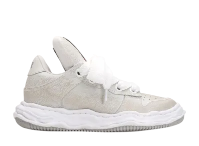 Maison MIHARA YASUHIRO WAYNE PUFFER OG Sole Brushed Shrink Leather Low-top Sneaker "White"