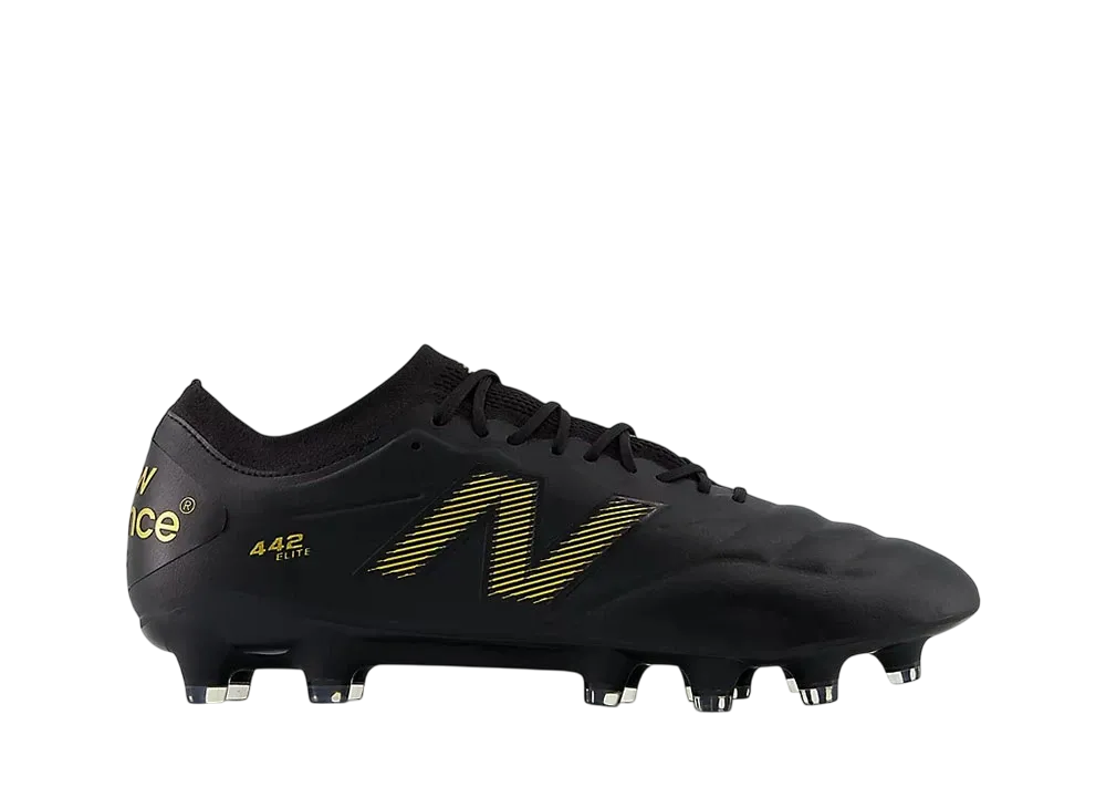 New Balance 442 Elite HG V2 "Black/Gold Metallic"