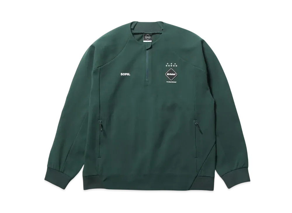 F.C.Real Bristol PDK Half Zip Top "Green"