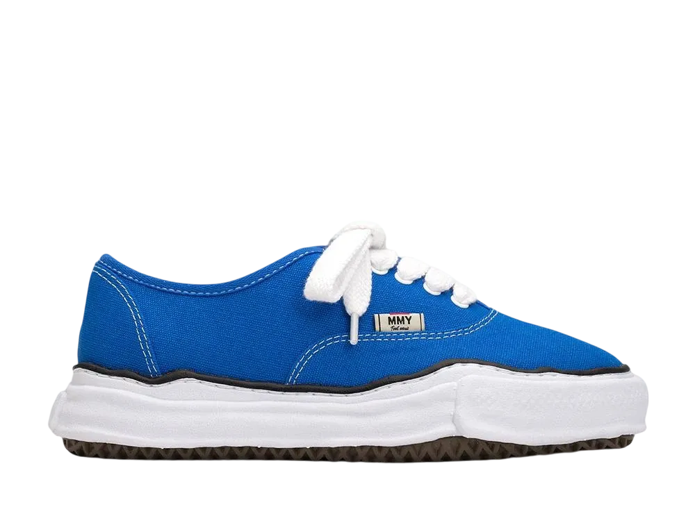 メゾンミハラヤスヒロ ベイカー OG ソール キャンバス ロートップ スニーカー "CLブルー" (A02FW704)