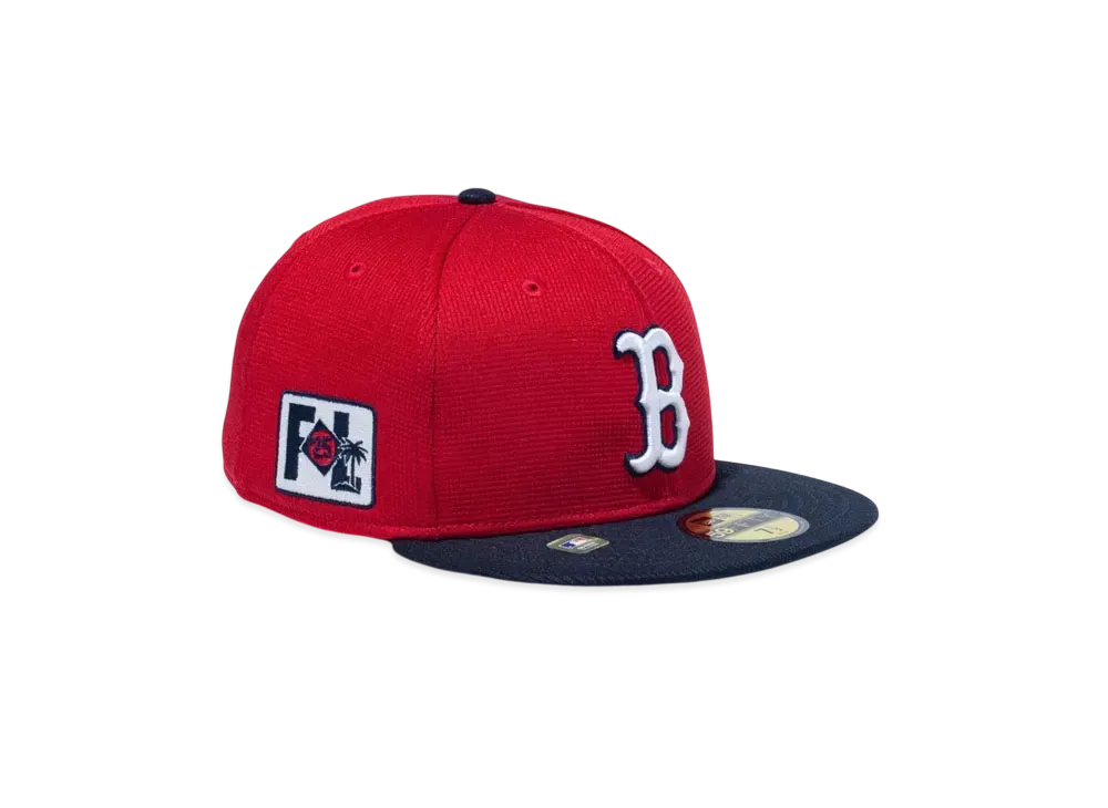 NEW ERA 59Fifty 2025 MLB Spring Training Boston Red Sox "Red"