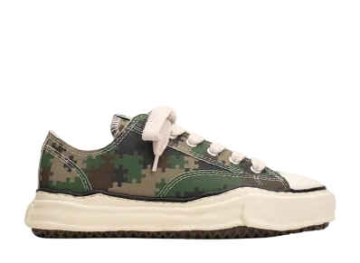 Peace and After × Maison MIHARA YASUHIRO PETERSON OG Sole Canvas Low-top Sneaker "Khaki"