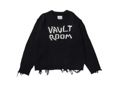 VAULTROOM Damaged Sweater "Black"