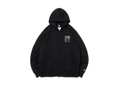 NEW ERA x TAKAHIROMIYASHITATheSoloist. SS25 Fleece Sweatshirt Full Zip Hoodie "Black"