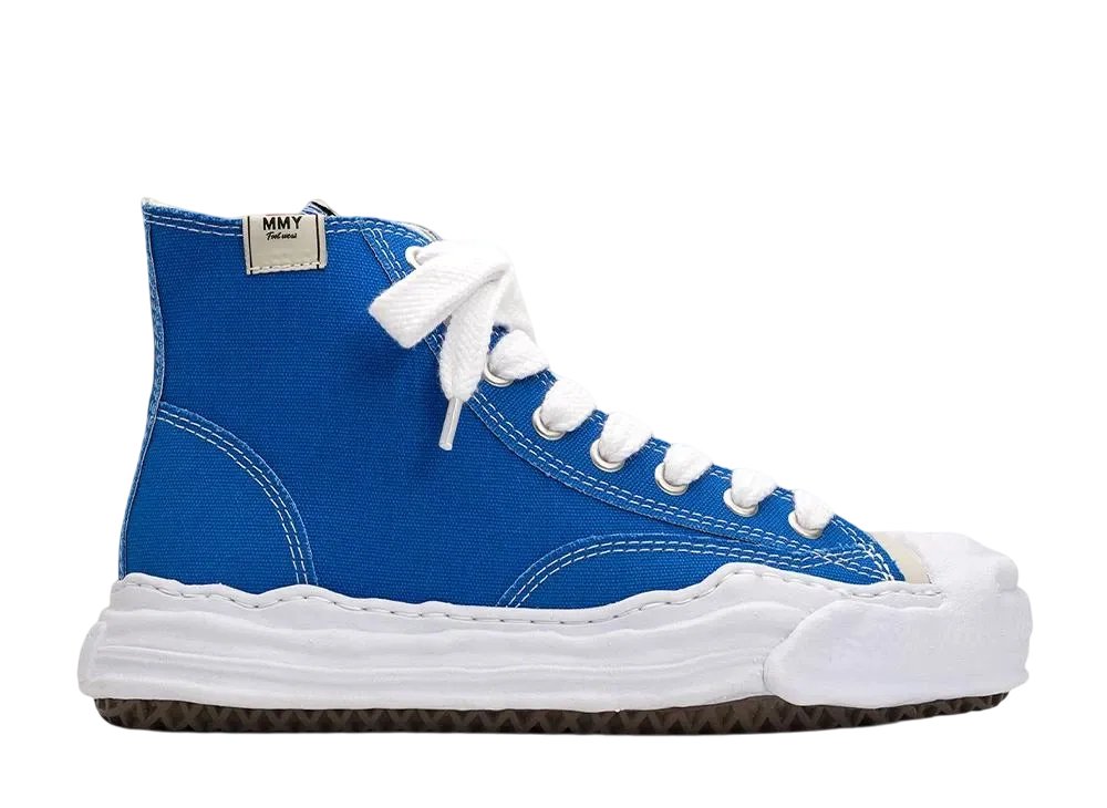 メゾンミハラヤスヒロ ハンク OG ソール キャンバス ハイトップ スニーカー "CLブルー" (A05FW701)