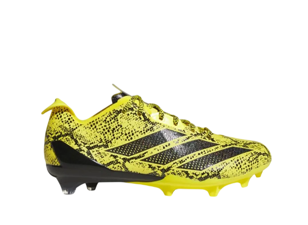 アディダス アディゼロ エレクトリック2 7v7 フットボールスパイク "チームイエロー/コアブラック"