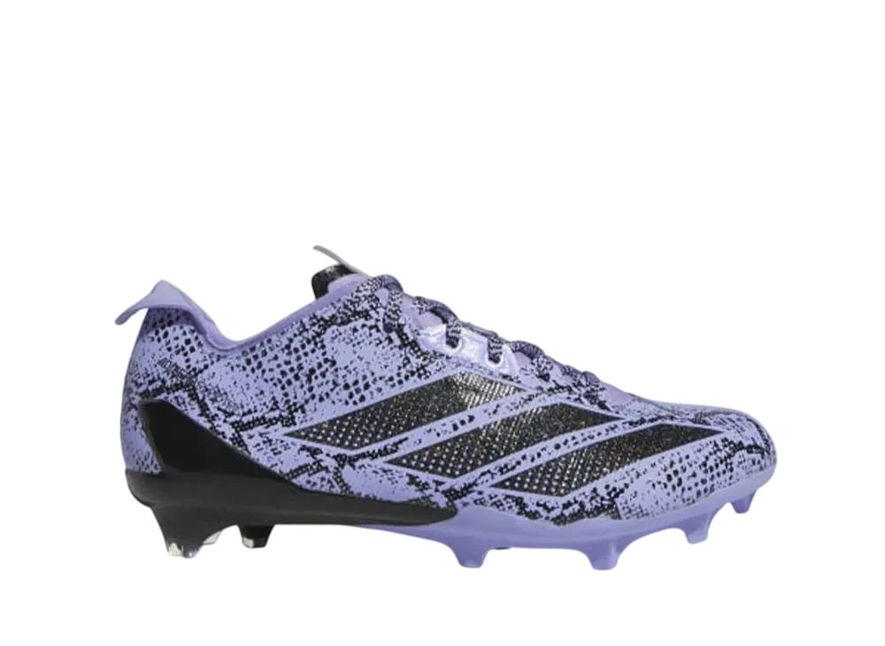 adidas Adizero Electric 2 7v7 Football Cleats "Light Purple/Core Black"