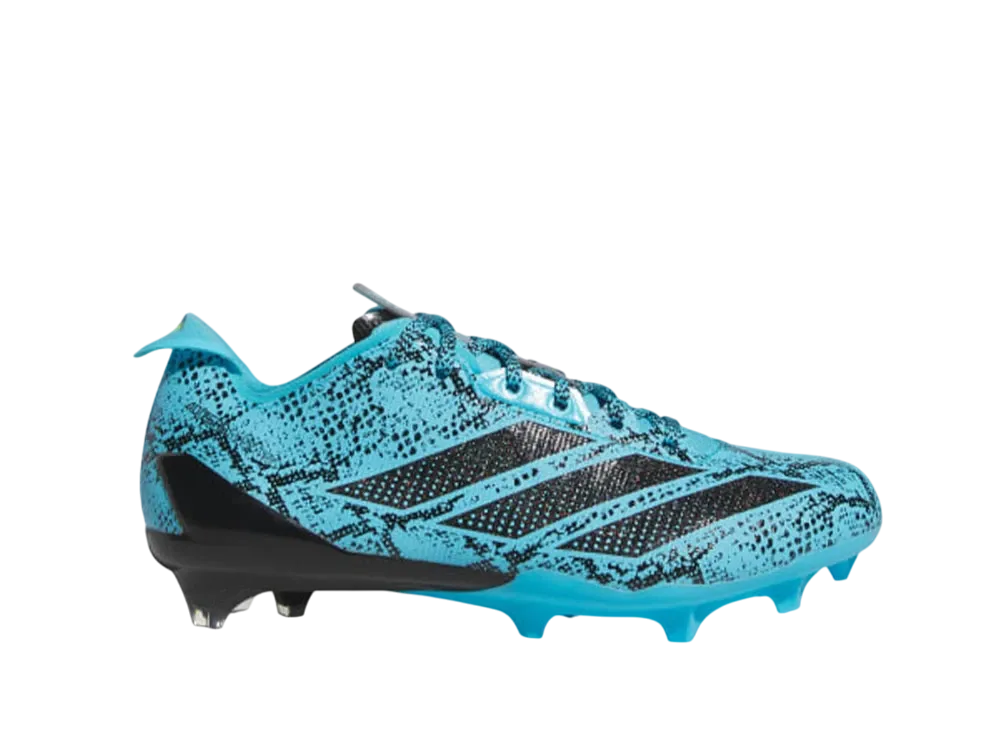 アディダス アディゼロ エレクトリック2 7v7 フットボールスパイク "ブライトシアン/コアブラック"