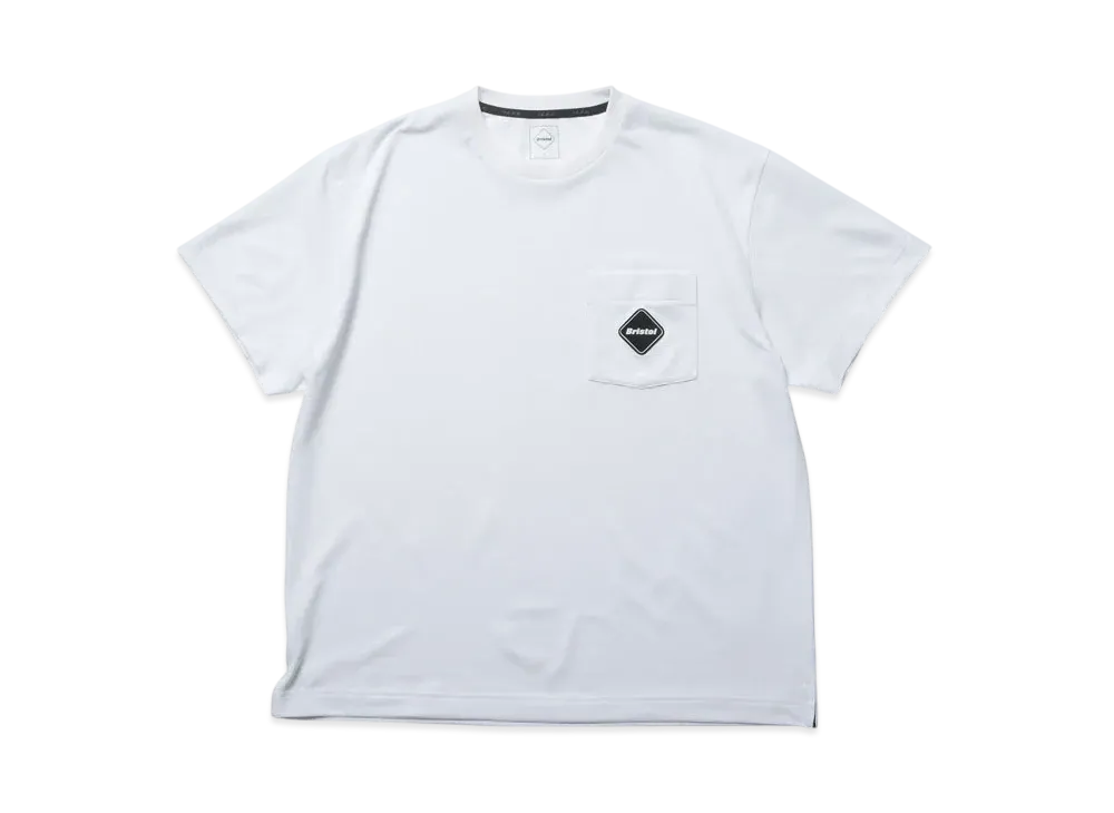 F.C.Real Bristol Emblem Pocket Tee "White"