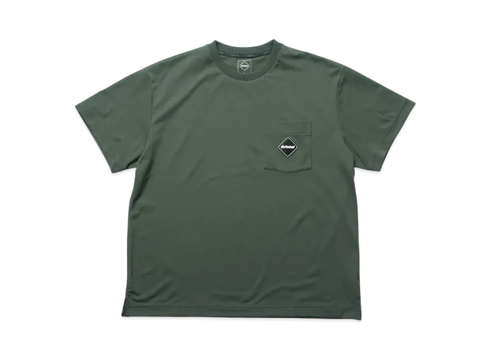 F.C.Real Bristol Emblem Pocket Tee "Green"