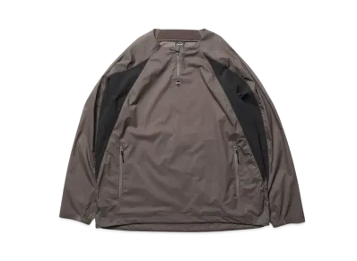 F.C.Real Bristol Ultra Light Weight Half Zip Piste "Light Brown"