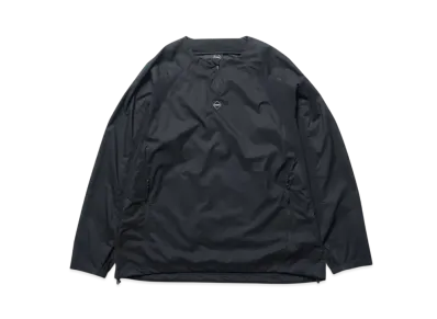 F.C.Real Bristol Ultra Light Weight Half Zip Piste "Black"
