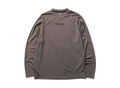 F.C.Real Bristol Polartec Power Dry L/S Training Top "Light Brown"