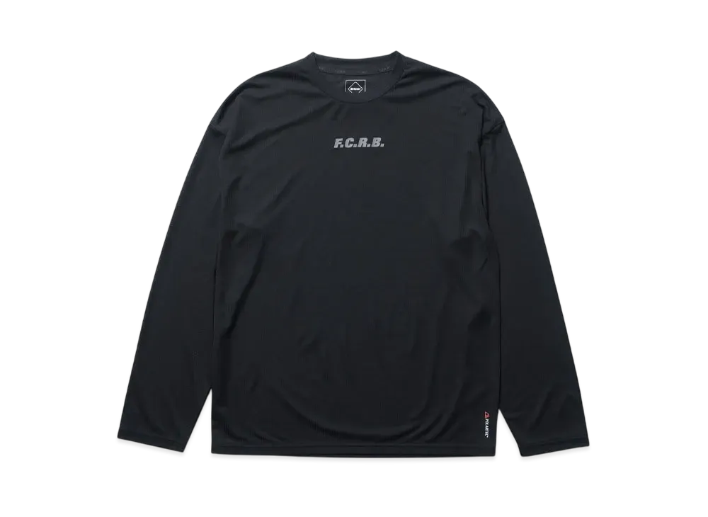 F.C.Real Bristol Polartec Power Dry L/S Training Top "Black"