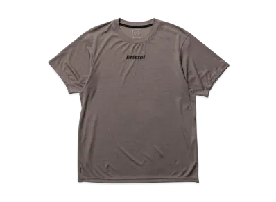 F.C.Real Bristol Polartec Power Dry S/S Training Top "Light Brown"