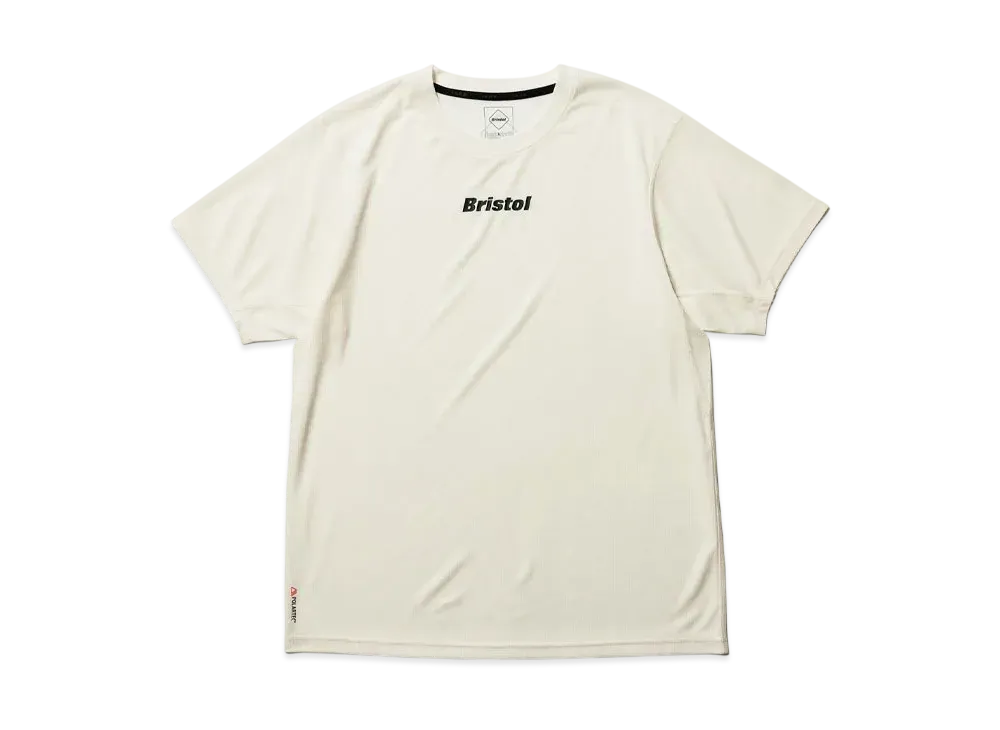 F.C.Real Bristol Polartec Power Dry S/S Training Top "Off White"