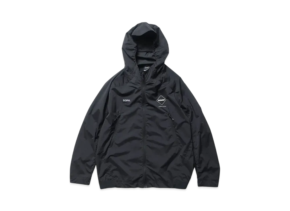 F.C.Real Bristol Breathable Trail Jacket "Black"