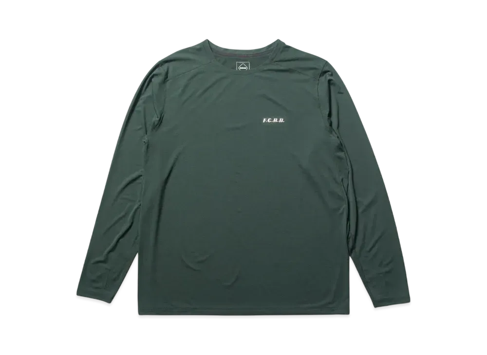 F.C.Real Bristol Tech L/S Trail Top "Green"