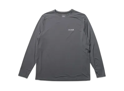 F.C.Real Bristol Tech L/S Trail Top "Gray"