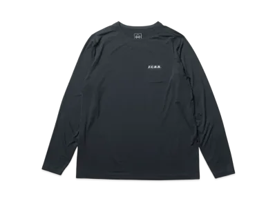 F.C.Real Bristol Tech L/S Trail Top "Black"