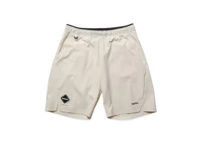F.C.Real Bristol Cordura Stretch Team Track Shorts "Off White"