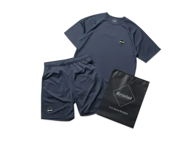 F.C.Real Bristol Polartec Power Dry Training Top & Shorts "Navy"