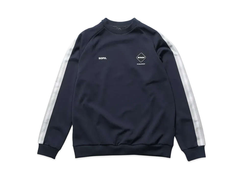 F.C.Real Bristol Training Track Crewneck Top "Navy"