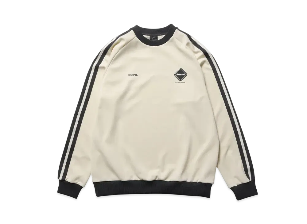 F.C.Real Bristol Training Track Crewneck Top "Off White"