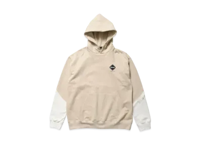 F.C.Real Bristol Panel Baggy Sweat Hoodie "Beige"