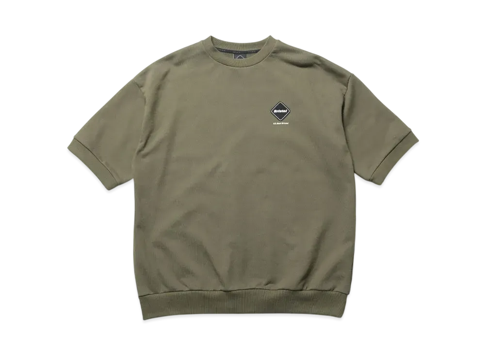 F.C.Real Bristol S/S Crewneck Baggy Sweat "Khaki"