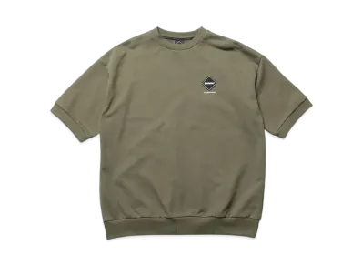 F.C.Real Bristol S/S Crewneck Baggy Sweat "Khaki"
