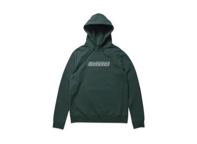 F.C.Real Bristol Effect Line Logo Team Sweat Hoodie "Green"