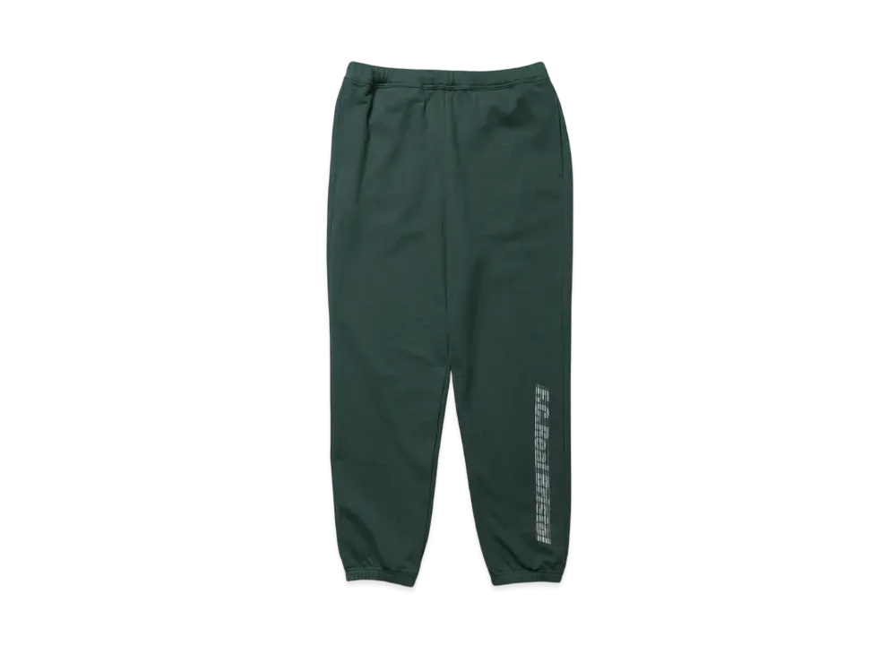 F.C.Real Bristol Effect Line Logo Team Sweat Pants "Green"