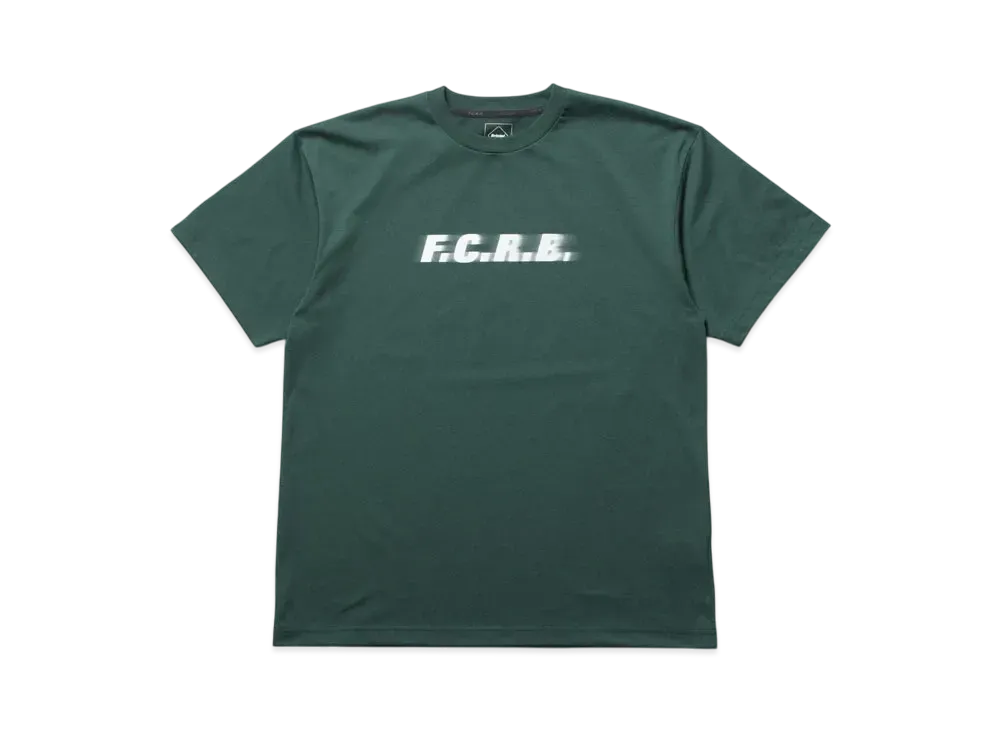 F.C.Real Bristol Blurred Logo Tee "Green"