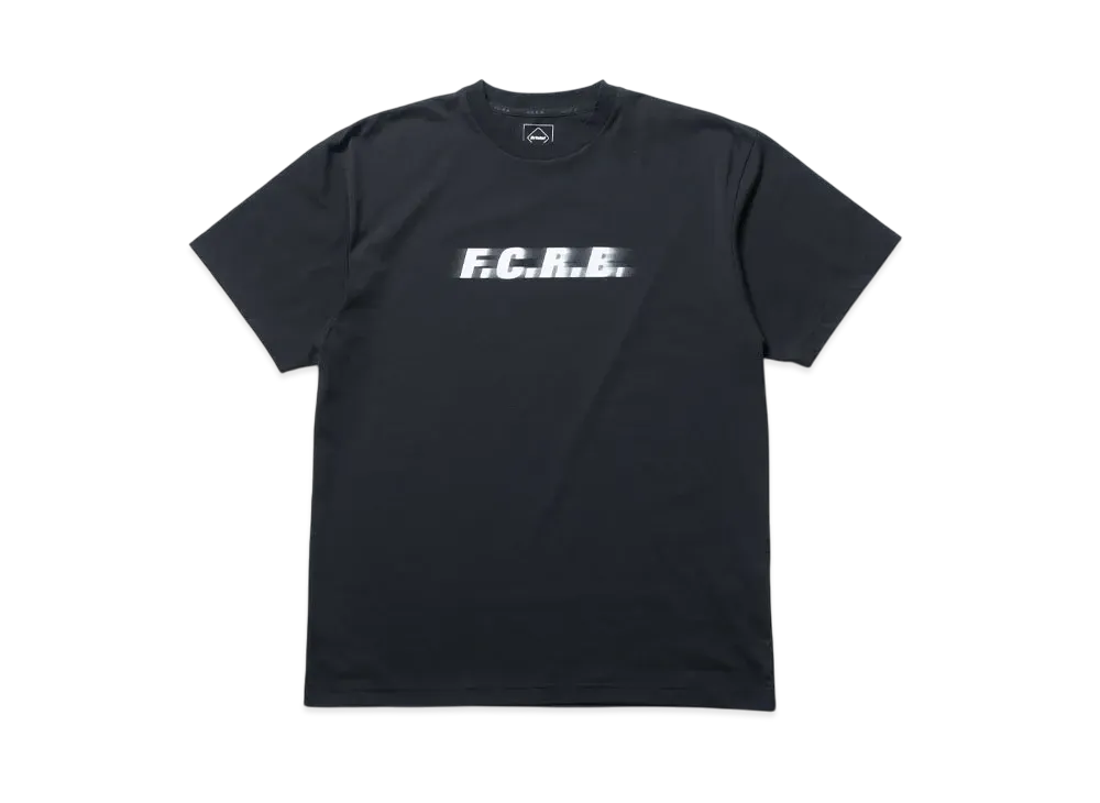 F.C.Real Bristol Blurred Logo Tee "Black"
