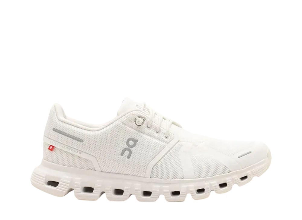 On Women's Cloud 6 "White/White"