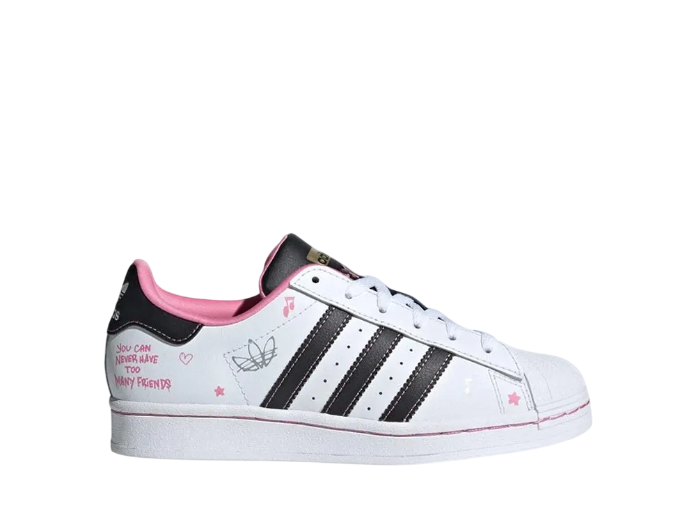 Hello Kitty and Friends × adidas GS Superstar "Bliss Pink/Cloud White/Core Black"