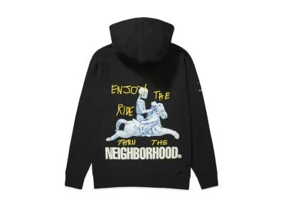 NEIGHBORHOOD Travis Scott Cactus Jack Carousel Hoodie "Black"