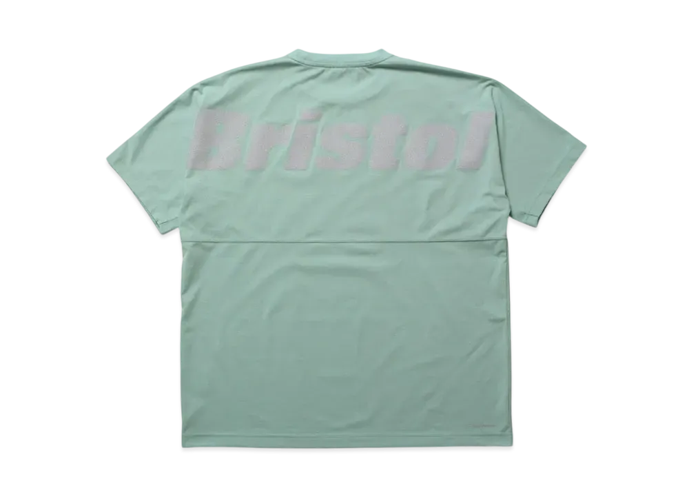 F.C.Real Bristol Big Logo S/S Baggy Tee "Khaki"